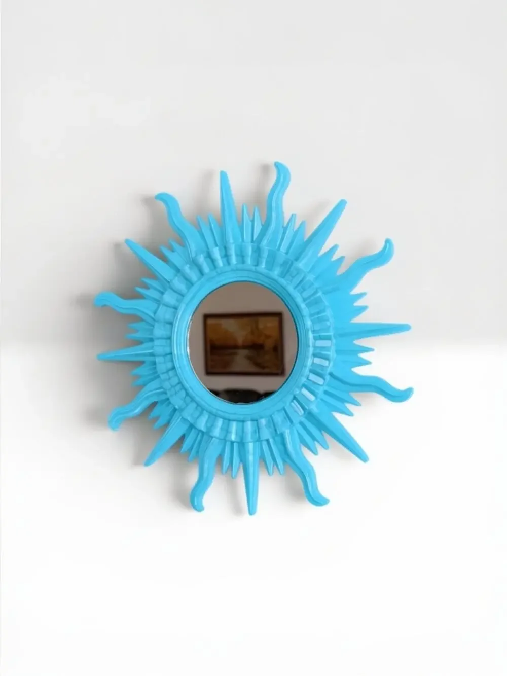Made to Order Handmade Sunburst Resin Mirror | Choose Your Own Color Story MCM